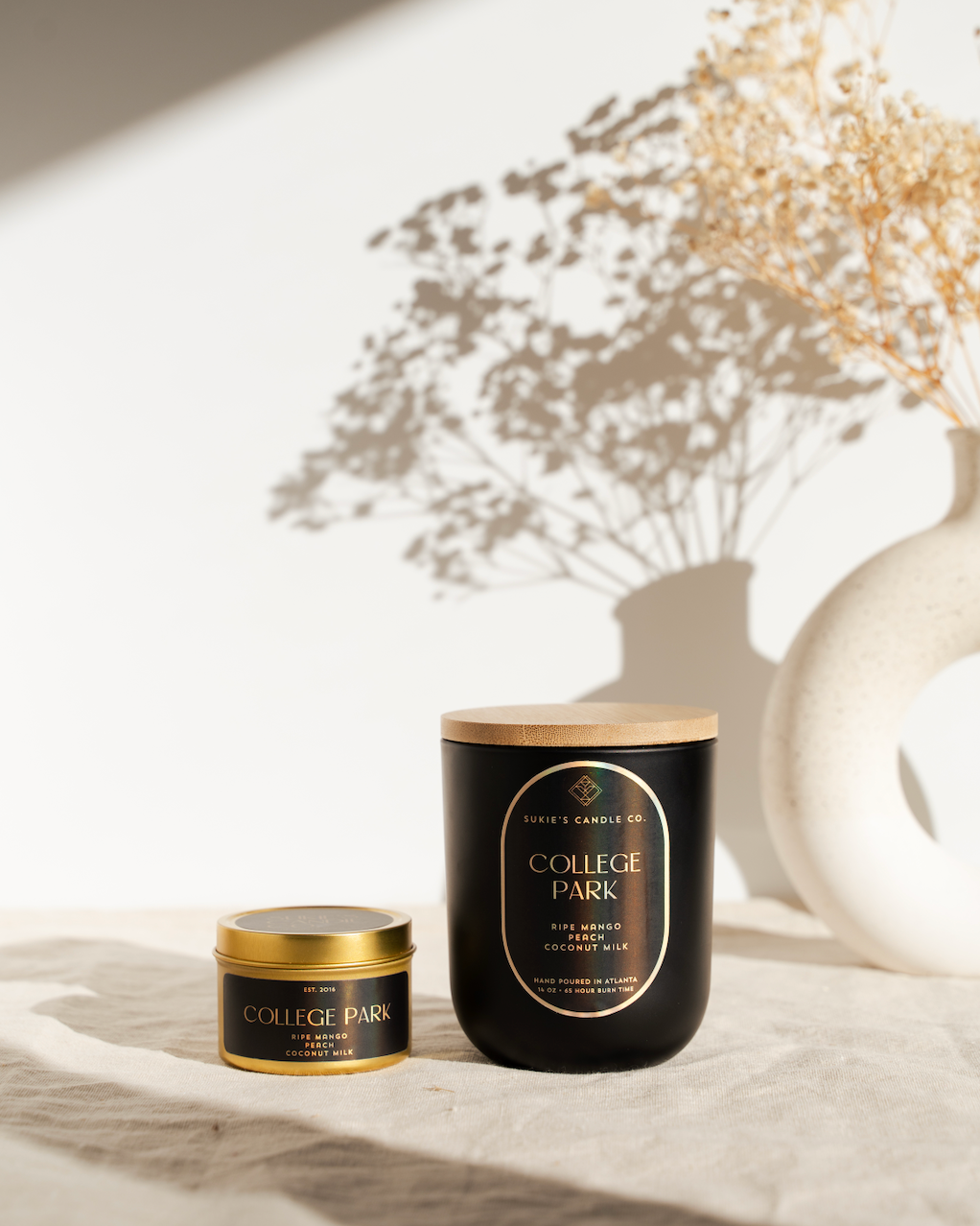 College Park 100% Pure Soy Candle