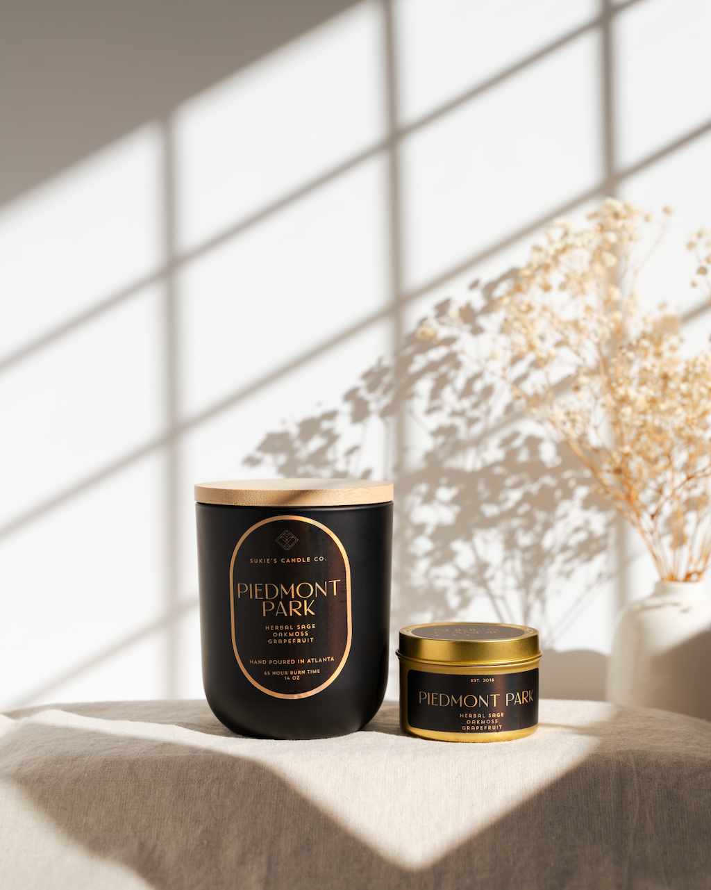 Piedmont Park 100% Pure Soy Candle