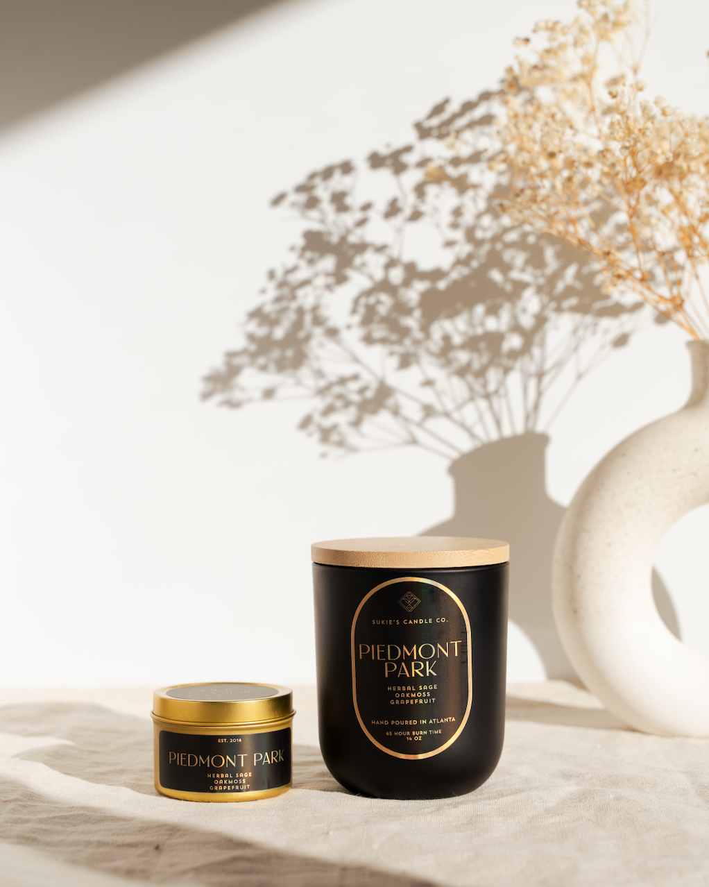 Piedmont Park 100% Pure Soy Candle
